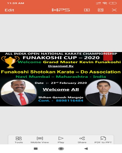 Funakoshi Cup - 2020